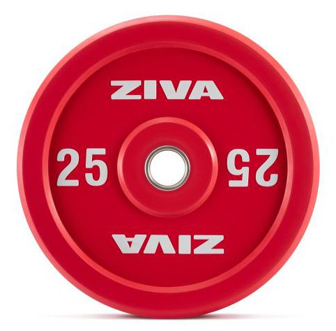 Диск XP бампированный обрезиненный цветной Ziva, 25 кг