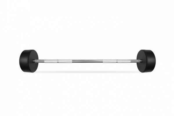 Штанга обрезиненная прямая Bronze Gym 35 кг BG-PA-BB-S35