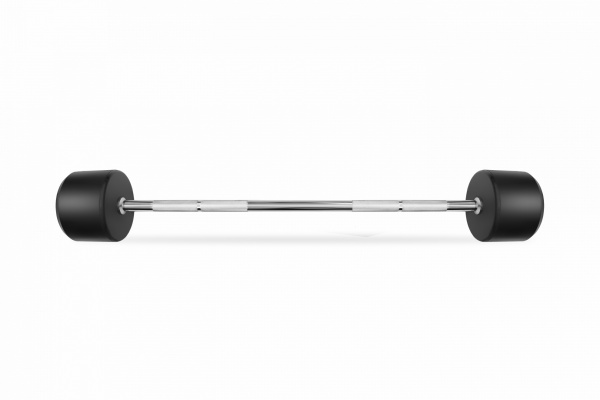 Штанга обрезиненная прямая Bronze Gym 45 кг BG-PA-BB-S45