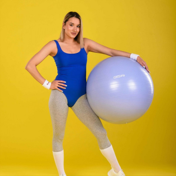 Гимнастический мяч антивзрыв D65 см PROFI-FIT