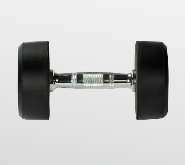 Обрезиненная гантель Bronze Gym 5 кг BG-PA-DB-R050