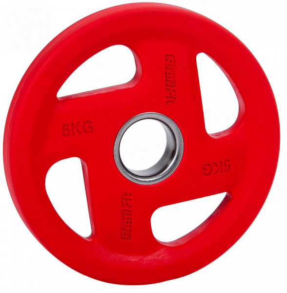 Диск обрезиненный FASSION цветной D51 мм PROFI-FIT 5 кг